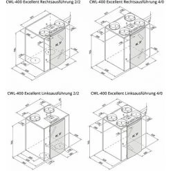 WOLF Comfort-Wohnungs-Lüftung CWL-400 EXCELLENT - Mit Wärmerückgewinnung - 4/0 L -WOLF Geschäft 34033218 2