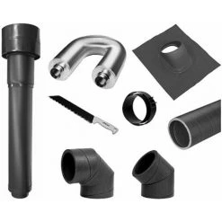 WOLF Zubehörpaket CWL 180 Dachmontage - Farbe Rot