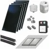 WOLF Solaranlage Mit 4 Stk. CFK-1 Kollektoren, SM1-2 Regelung Und Zubehör Zur Solaren Nachrüstung - 7700778W09