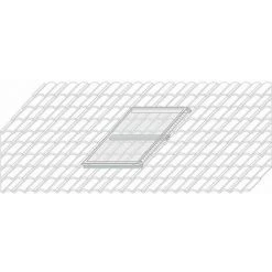 WOLF AluPlus Schneelast-Erweiterung Aufdach Hochkant - Schiefer - Für 3 Kollektoren TopSon F3-1 / CFK-1 - 7701603