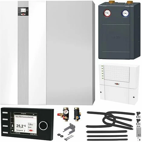 WOLF TGB-2-30 Gasbrennwertkessel Paket Mit Speicher TR-160 Und Regelung BM-2 Für Mischerkreis - 8615762W31 1 WOLF TGB-2-30 Gasbrennwertkessel Paket Mit Speicher TR-160 Und Regelung BM-2 Für Mischerkreis - 8615762W31