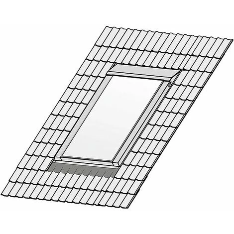 WOLF Indach-Montage-Set - Falz-Ziegel - Für 1 Kollektor TopSon F3-1 / CFK-1 - 2485044 1 WOLF Indach-Montage-Set - Falz-Ziegel - Für 1 Kollektor TopSon F3-1 / CFK-1 - 2485044